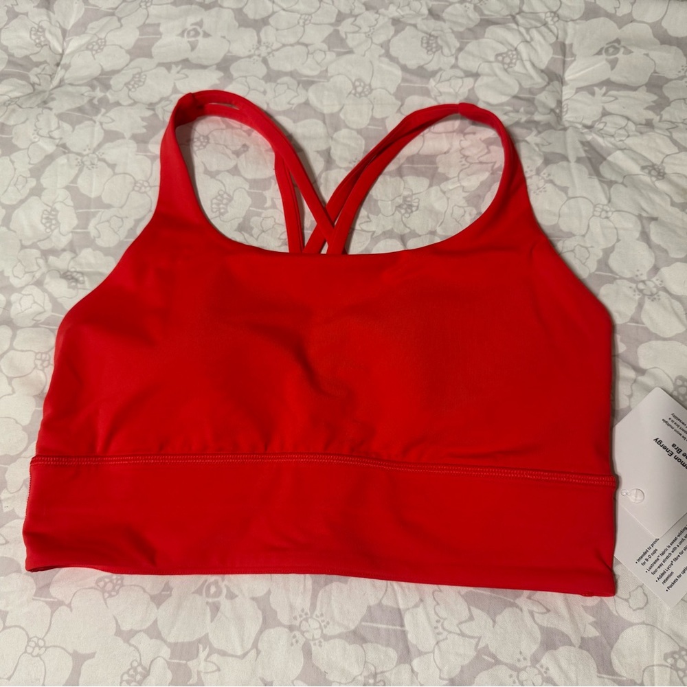 NWT Lululemon Energy Longline Sports Bra size 8
